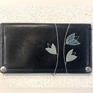 Queen Bee leather wallet